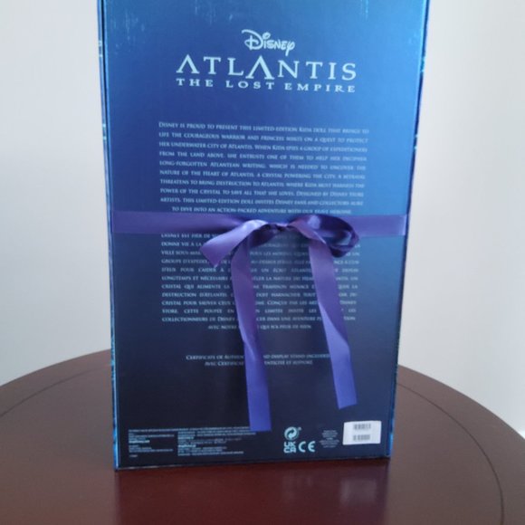 Disney   Atlantis  movie  ‘’KIDA ‘’’limited 17 in doll   Collectable - Picture 3 of 6